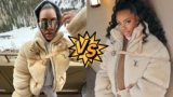 Kim Kardashian and Monique Rodriguez Were Both Spied in a Cream $11,200 Louis Vuitton Sherling Jacket and $11,400 Keepall Bandoulière 50 Duffle Bag – Fashion Bomb Daily